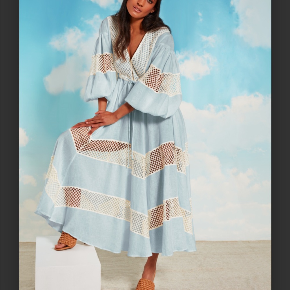 Linen A Mere Co resort dress - Picture 3 of 11